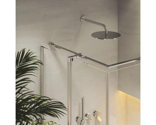 Sprchový kout s hlavovou a ruční sprchou