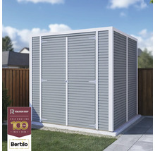 Zahradní kůlna s dvoukřídlými dveřmi pro venkovní použití