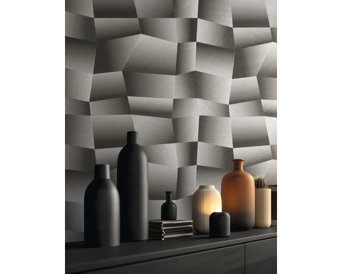 Nástěnná dekorace s trojrozměrnými nástěnnými panely a dekoracemi