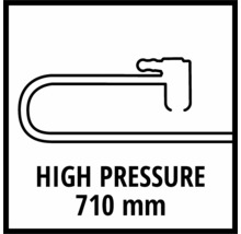 Symbol vysokého tlaku, 710 milimetrů