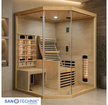 Infrasauna HomeLuxe KARBON 3 150 x 150 x 195 cm