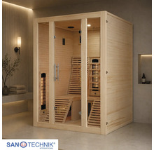 Infrasauna Oslo 150x150x200 cm 2625 W pro 2 osoby J40150