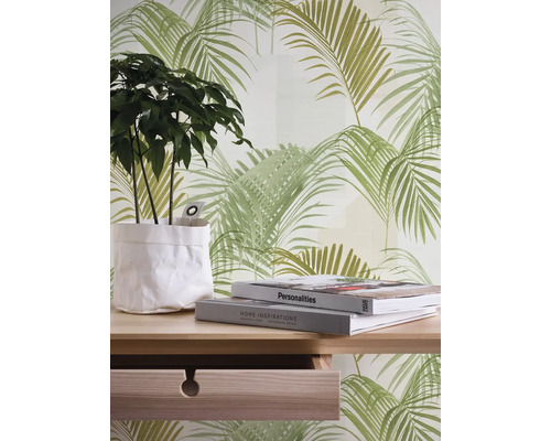 Vliesová tapeta Trend Spectrum 387101 s efektem zelená 53 x 1005 cm