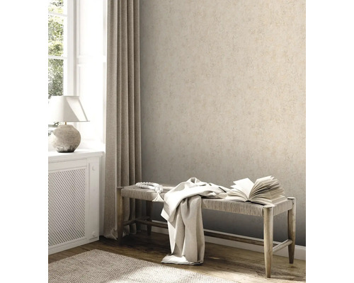 Vliesová tapeta Trend Spectrum 390361 metalický efekt béžová 53 x 1005 cm
