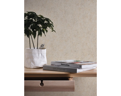Vliesová tapeta Trend Spectrum 390361 metalický efekt béžová 53 x 1005 cm