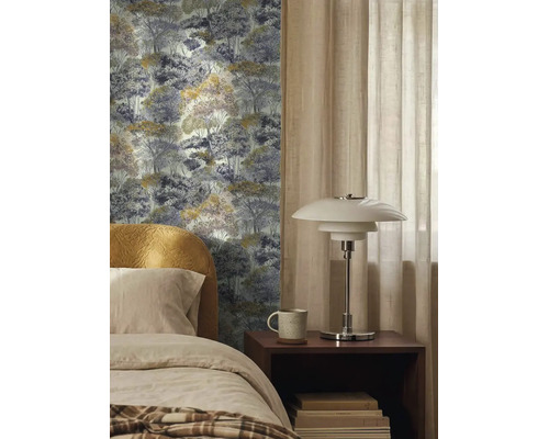 Vliesová tapeta Trend Spectrum 792271 modrá, žlutá 53 x 1005 cm
