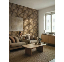 Vliesová tapeta Trend Spectrum 792333 grafika hnědá, žlutá 53 x 1005 cm