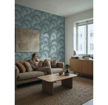 Vliesová tapeta Trend Spectrum 792336 grafika zelená, stříbrná 53 x 1005 cm