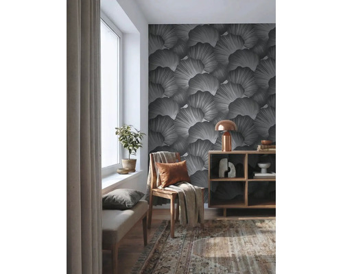 Vliesová tapeta Trend Spectrum 792337 grafika šedá, stříbrná 53 x 1005 cm