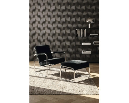 Vliesová tapeta Trend Spectrum 792523 s efektem černá, stříbrná 53 x 1005 cm