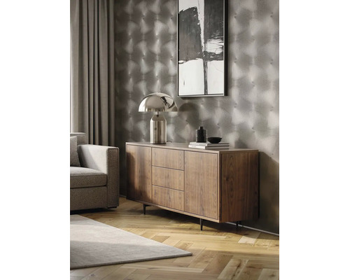 Vliesová tapeta Trend Spectrum 792527 s efektem šedá, stříbrná 53 x 1005 cm