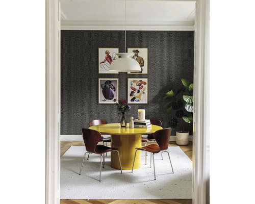 Vliesová tapeta Trend Spectrum 792536 s efektem šedá, černá 53 x 1005 cm