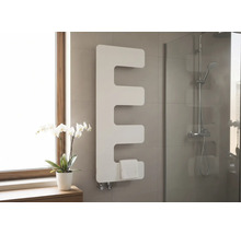 Designové topné těleso Rotheigner 870 x 360 x 62-90 mm připojení 1/2" dole na jedné straně