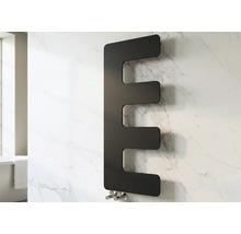 Designové topné těleso Rotheigner 870 x 360 x 62-90 mm připojení 1/2" dole na jedné straně