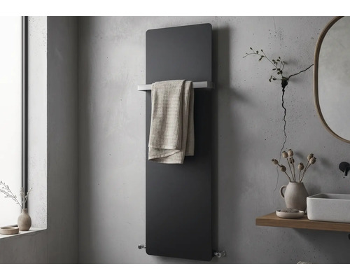 Designové topné těleso Rotheigner 1190 x 372 x 62-90 mm připojení 1/2" dole oboustranně