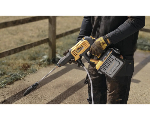 Vysokotlaký čistič DeWalt DCMPW1000N-XJ s bezuhlíkovým motorem 54V XR FLEXVOLT bez příslušenství