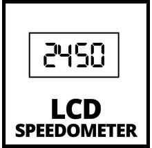 Symbol pro LCD tachometr