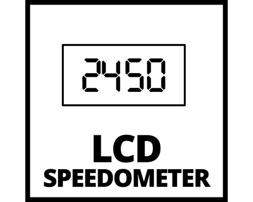 Symbol pro LCD tachometr
