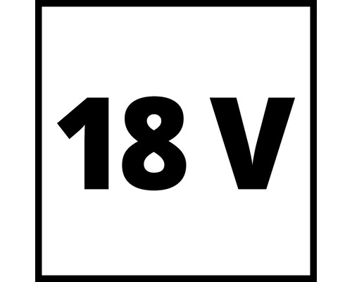 Symbol pro napětí baterie 18 voltů