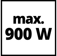 Symbol s maximálním výkonem 900 Wattů