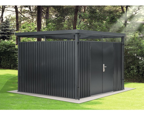 Systémový zahradní domek 9 m² se střešním oknem 314x314x218 cm antracit