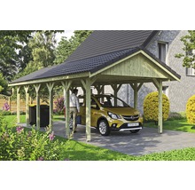 Přístřešek na auto SKAN HOLZ Wallgau 430 x 900 cm impregnovaný