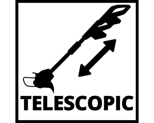 Symbol pro teleskopické sekačky na trávu