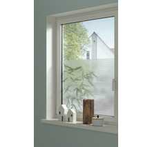 Bílé okno s dekorací na okenním parapetu