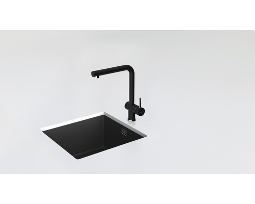 Dřezová baterie a dřez v moderním designu