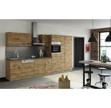 Kuchyňský blok Held Möbel Sorrento 360 cm barva čela dub matný barva korpusu dub matný