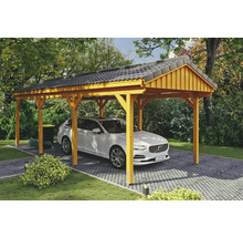 Přístřešek na auto SKAN HOLZ Fichtelberg 317 x 808 cm dub světlý