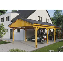 Přístřešek na auto SKAN HOLZ Fichtelberg 423 x 808 cm dub světlý