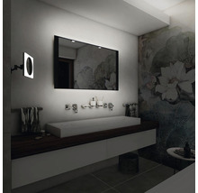 LED zrcadlo do koupelny s osvětlením Nimco černé 100 x 60 cm se senzorem ZPC 41004V-90-thumb-8