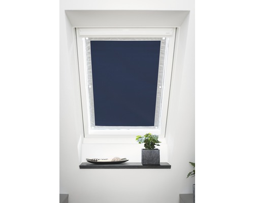 Sluneční ochrana do střešního okna, zatemňovací modrá F06