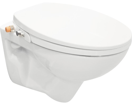 Závěsné WC s hlubokým splachováním a bidetovou funkcí