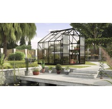 Skleník Vitavia Uranus 6700 skleněný 3 mm 257 x 258 cm černý