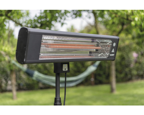 Elektrický venkovní ohřívač na stojanu