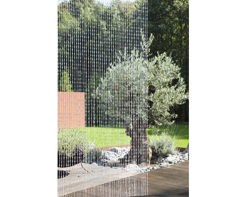 Dekorativní korálkový závěs pro venkovní použití