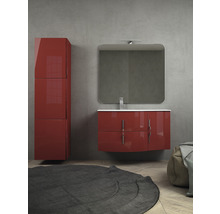 Koupelnová skříňka nástěnná Baden Haus CEYLAN 170x45x38 cm červená-thumb-3
