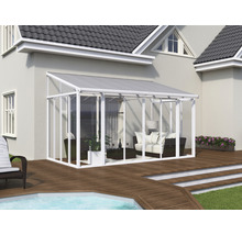 Zimní zahrada San Remo bílá 4,25 x 2,95 m