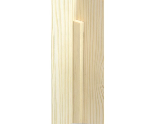 Detail dřevěné lišty