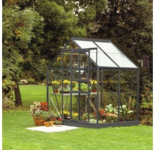Skleník Vitavia Venus 2500 skleněný 3 mm 195 x 131 cm černý