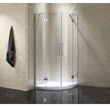 Sprchový kout Basano Romallo 100x100 cm dvoukřídlé dveře-thumb-5