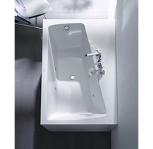 Prostorově úsporná vana DURAVIT 100 x 170 x 46 cm bílá hladké 700265000000000