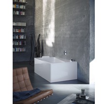 Prostorově úsporná vana DURAVIT 100 x 170 x 46 cm bílá hladké 700265000000000
