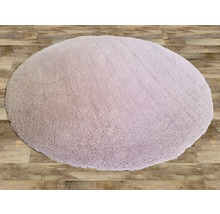 Kusový koberec Shaggy wellness, kulatý 80cm, růžový-thumb-3