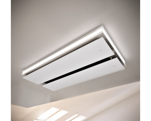 Stropní vestavné svítidlo s obdélníkovým tvarem a LED osvětlením