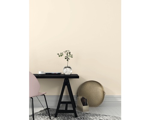 Ukázka uspořádání pracovny se stolem, židlí a dekorací.