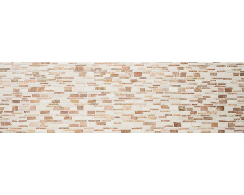 Stěna z mozaikových dlaždic z kameniny