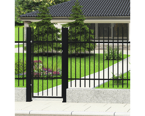 Kovová branka pro zahradní plot